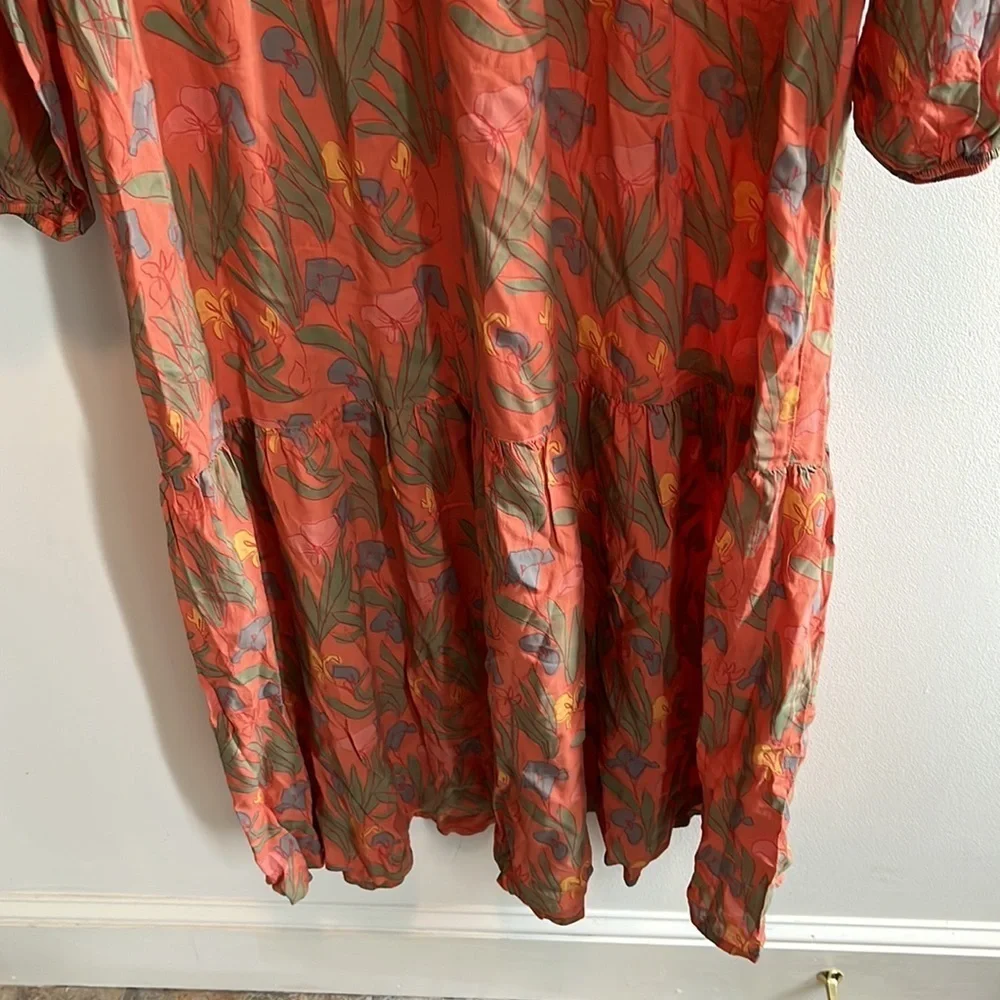 NWT Anthropologie Bobo Choses Floral Maxi Dress Size Medium
